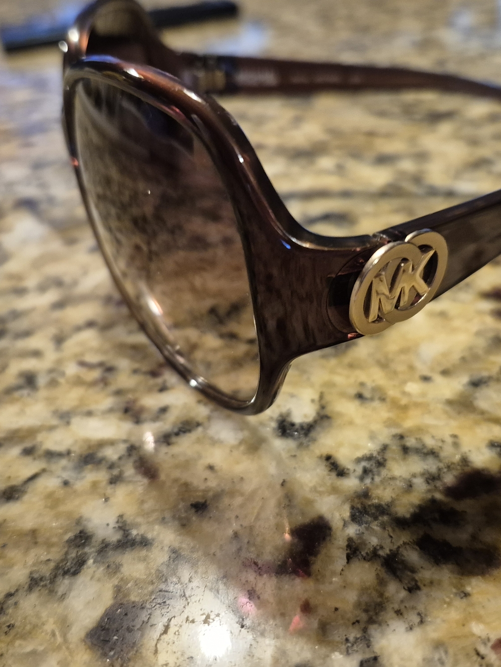 Michael Kors Brown Gradient Oversized Sunglasses - Picture 2 of 3